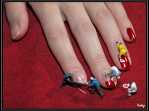 Uñas esculpidas