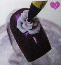 Flor acrílica en 3D