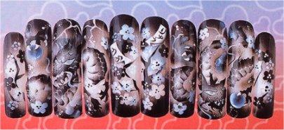 Impresión en uñas