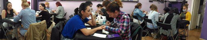 Fotos de las alumnas del curso de uñas de acrílico y gel del día 09/04/17 Fotos de las alumnas del curso de uñas de acrílico y gel del día 09/04/17