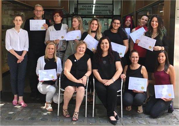 Foto Final con todos los compañeros del curso
