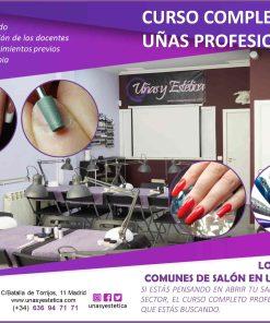 Curso completo de uñas en academia Uñas y Estética