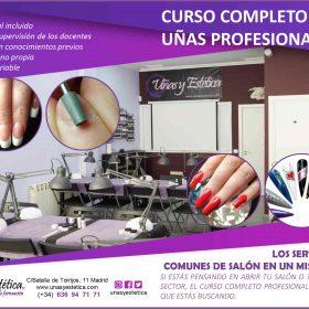 Curso completo de uñas en academia Uñas y Estética