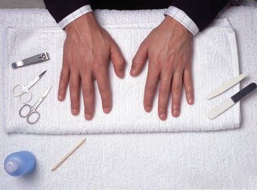 Manicura masculina Manicura masculina