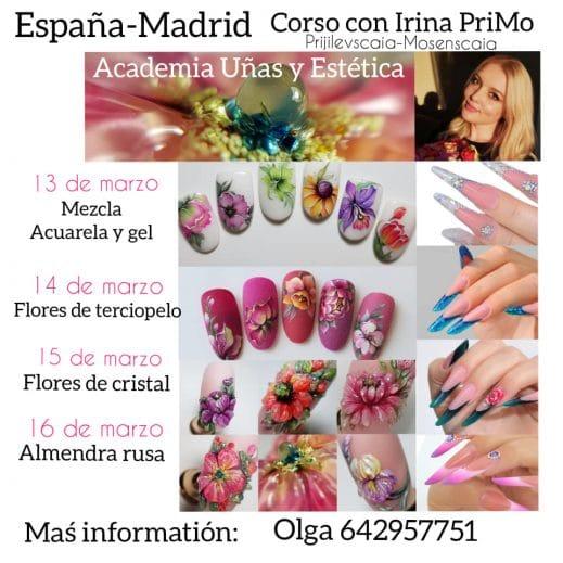 Curso con Irina PriMo en Madrid