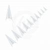 tips stiletto - transparentes