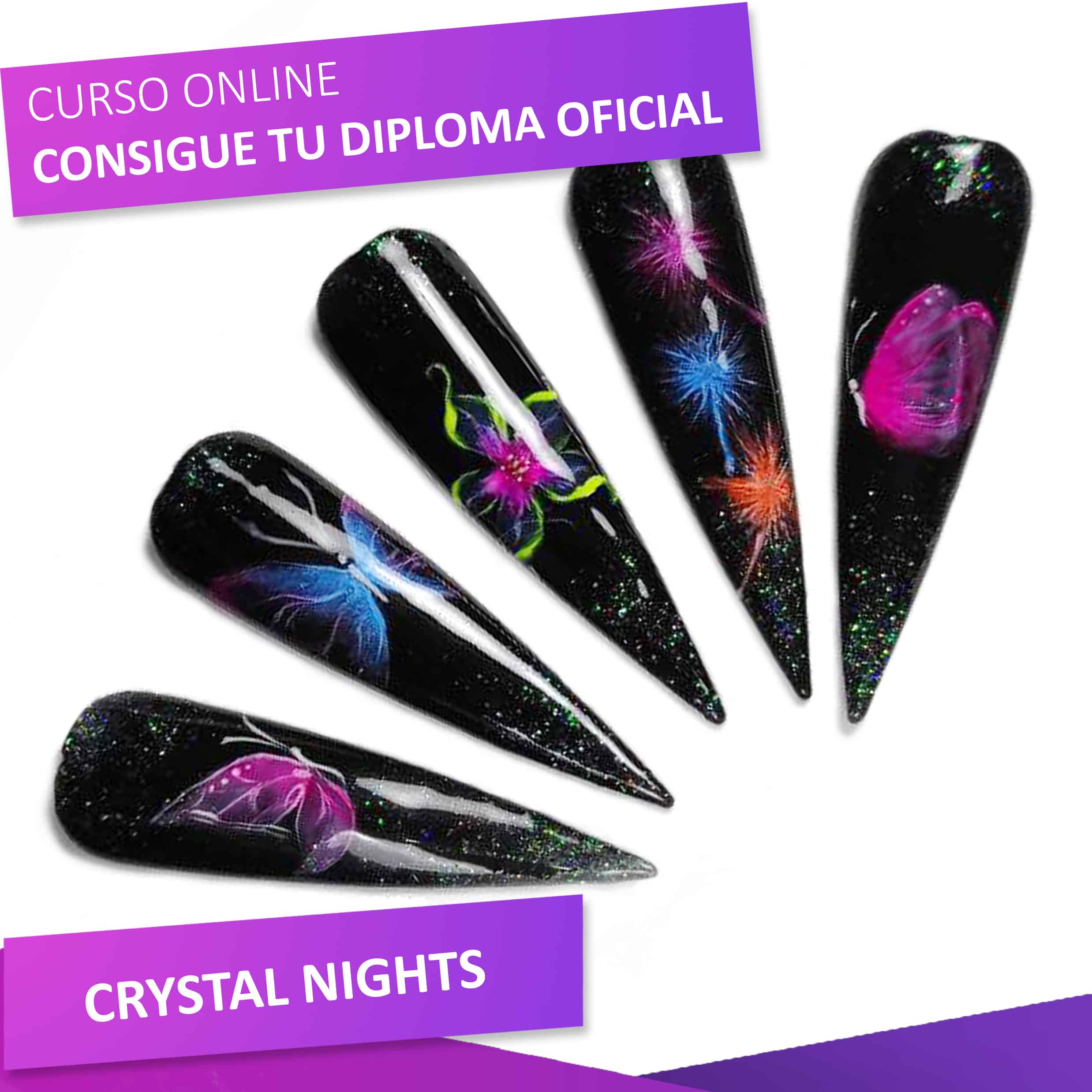 Neon Crystal Nights