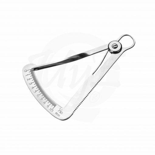 Calibrador para uñas
