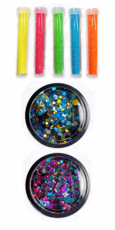 Conoces los tipos de glitters que existen? - Blog