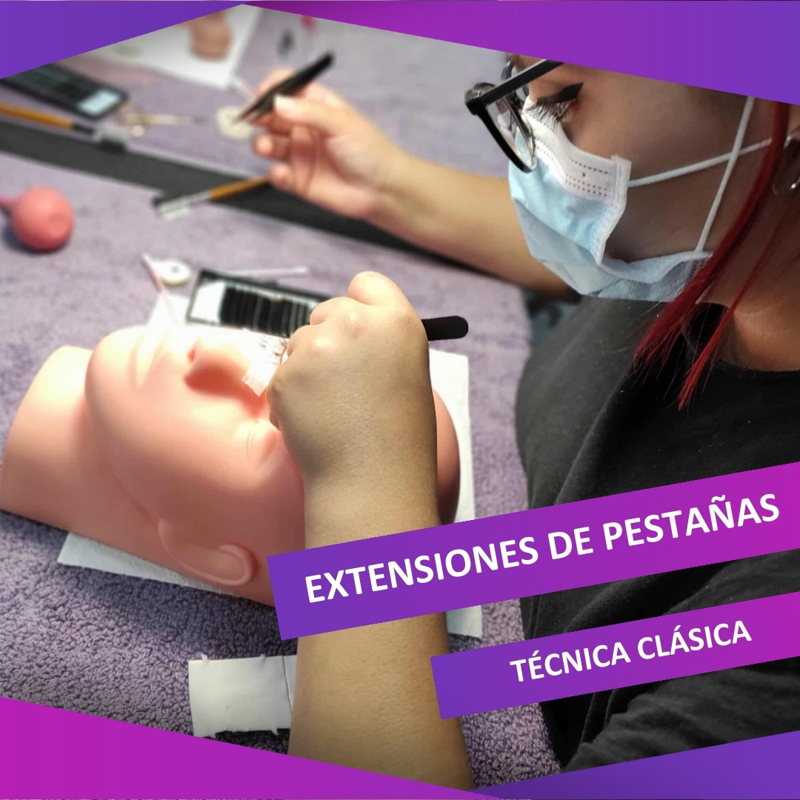 Curso de extensiones de pestañas pelo a pelo Curso de extensiones de pestañas pelo a pelo
